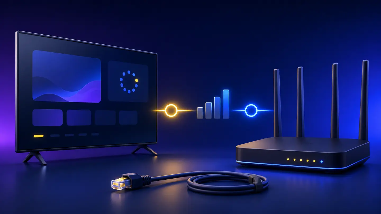 Felsökning av IPTV, wifi och TV-anslutning